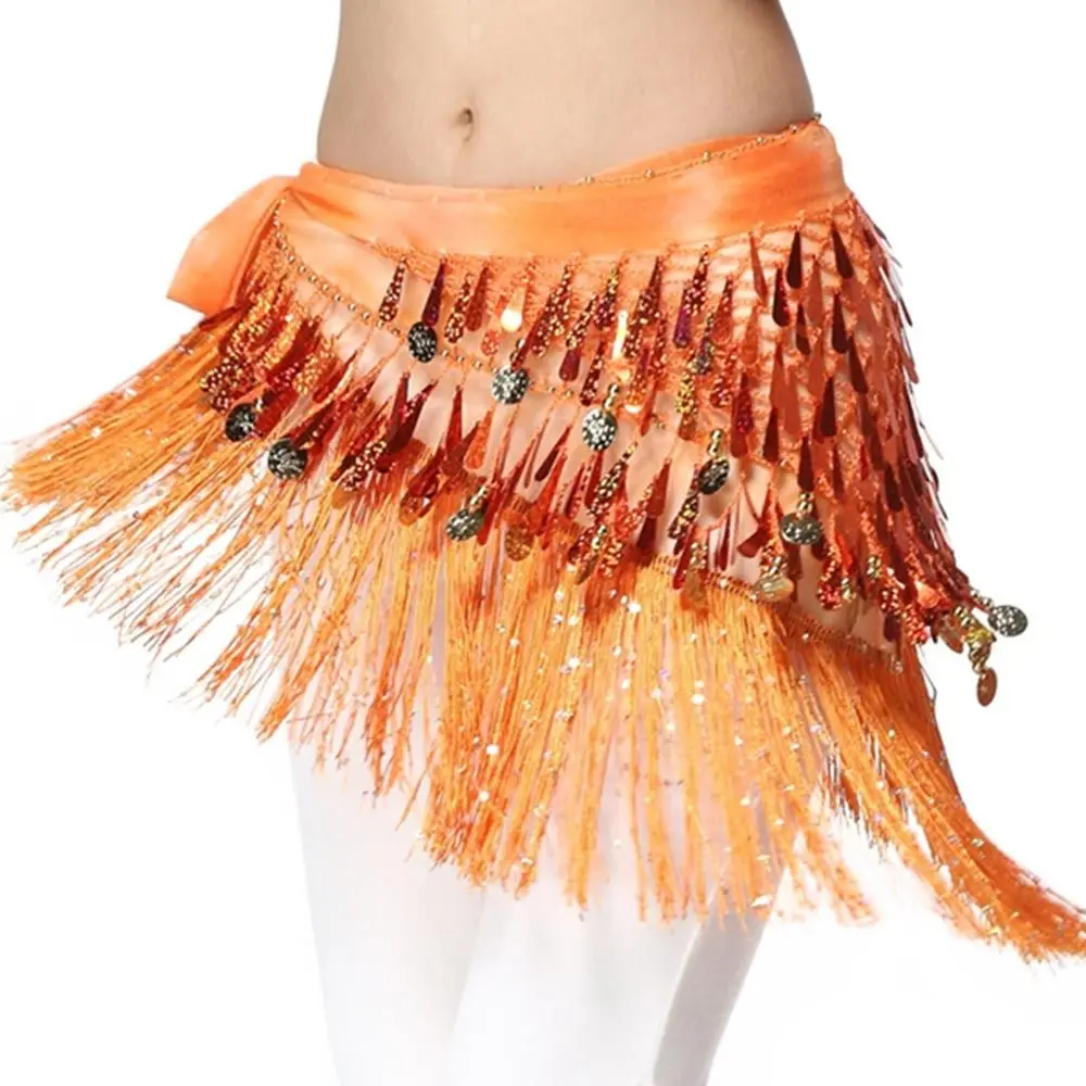 Sexy Belly Dance Body Chain For Thailand/India/Arab Women Tassels Hip Scarf Dancer Skirt Waist Chain Show Costumes Accessories