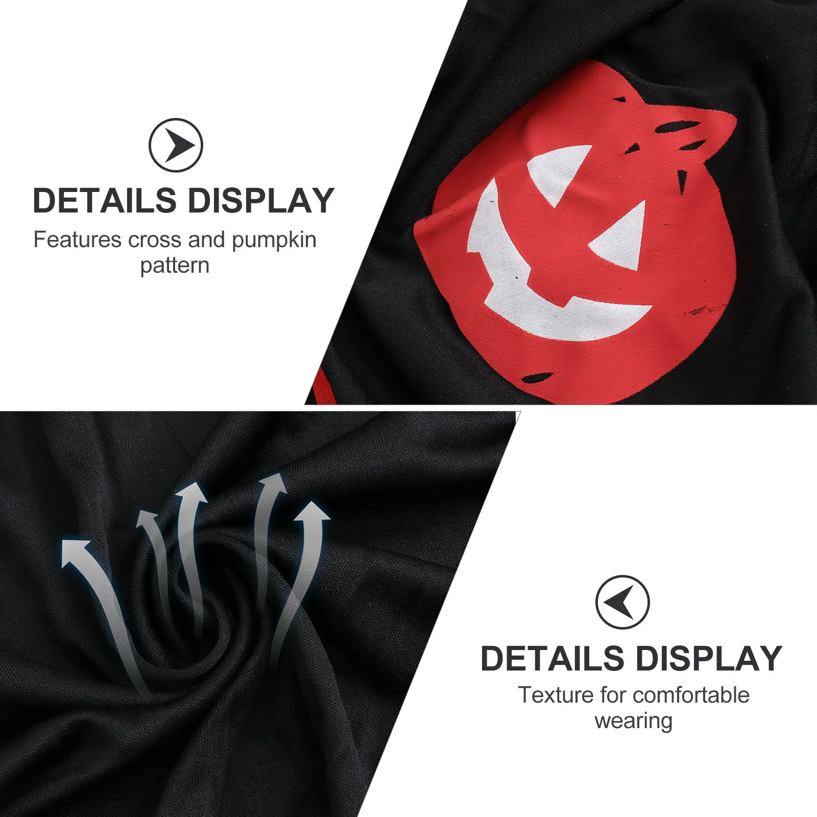 

Halloween Dress Costume Cape for Children Performance Cloak Kids Outfit Dress-up