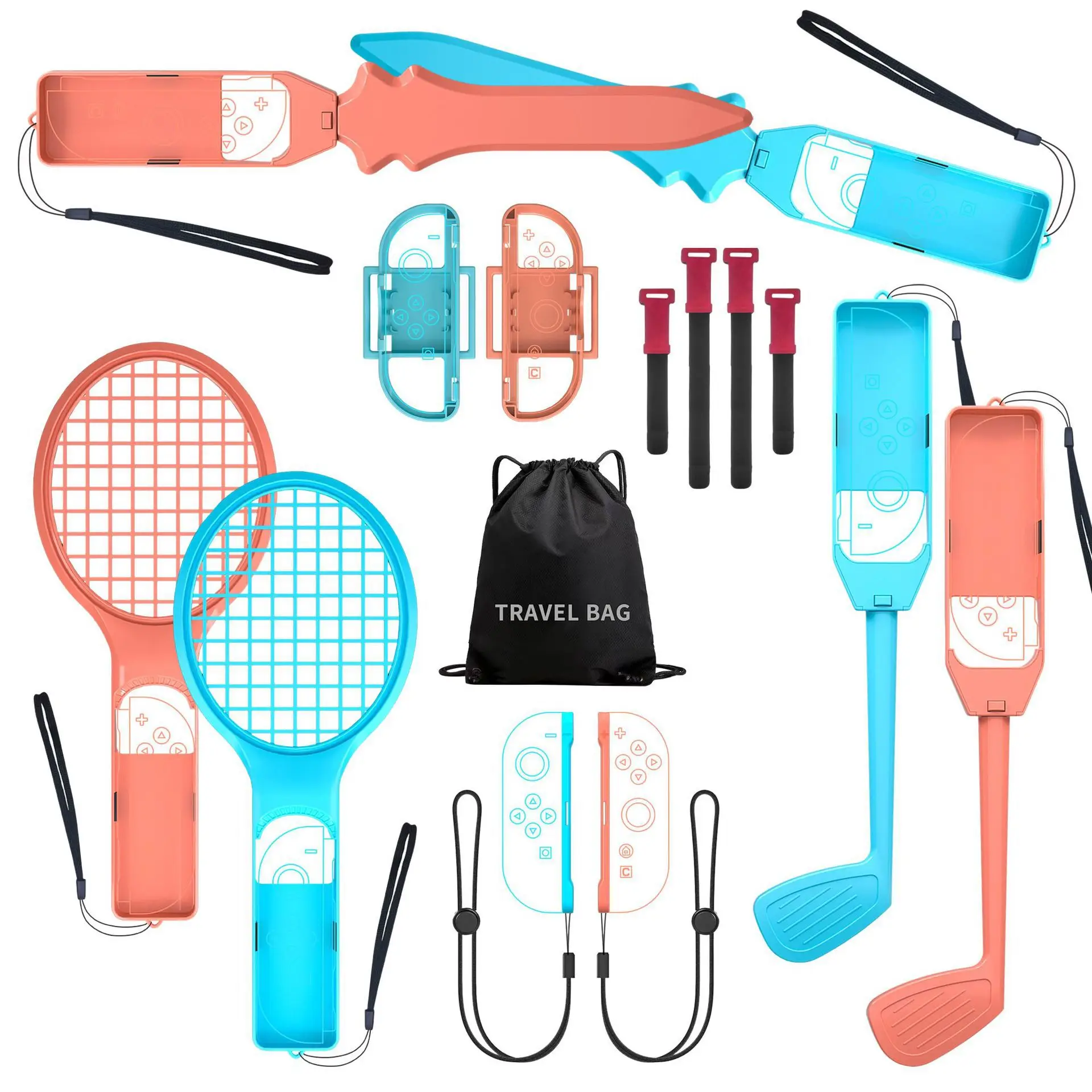 15-in-1 Switch2 Sports Control Set Enhance Game With Versatile Nteractive Game Golf Fencing NS2 Racet Boxing Accessories