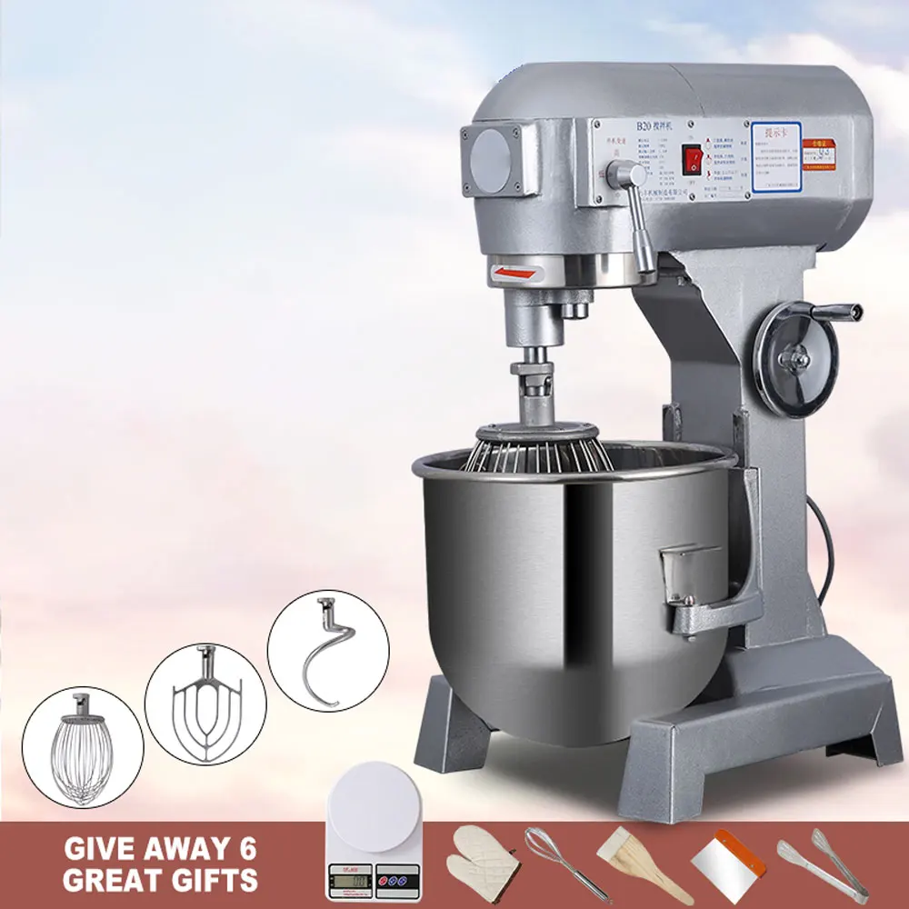 

Household Food Mixer Blender Commercial Strong Egg Beater Dough Kneading Machine Flour Filling Chef Cream Fresh Machine