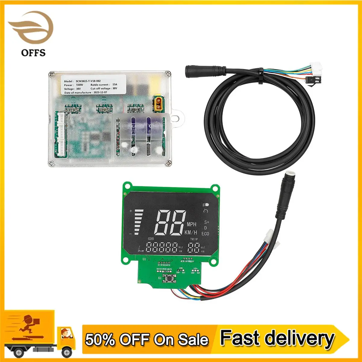 

Набор контроллеров электрического скутера для DUCATI, MW95, для MW21, совместимый с алюминиевым счетчиком 36 В, 550 Вт, 48 В, 1200 Вт