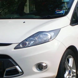 For Ford Fiesta 2009 2010 2011 2012 Headlight Cover Transparent Head Light Shade Lampshade Lamp Shell Glass Lens