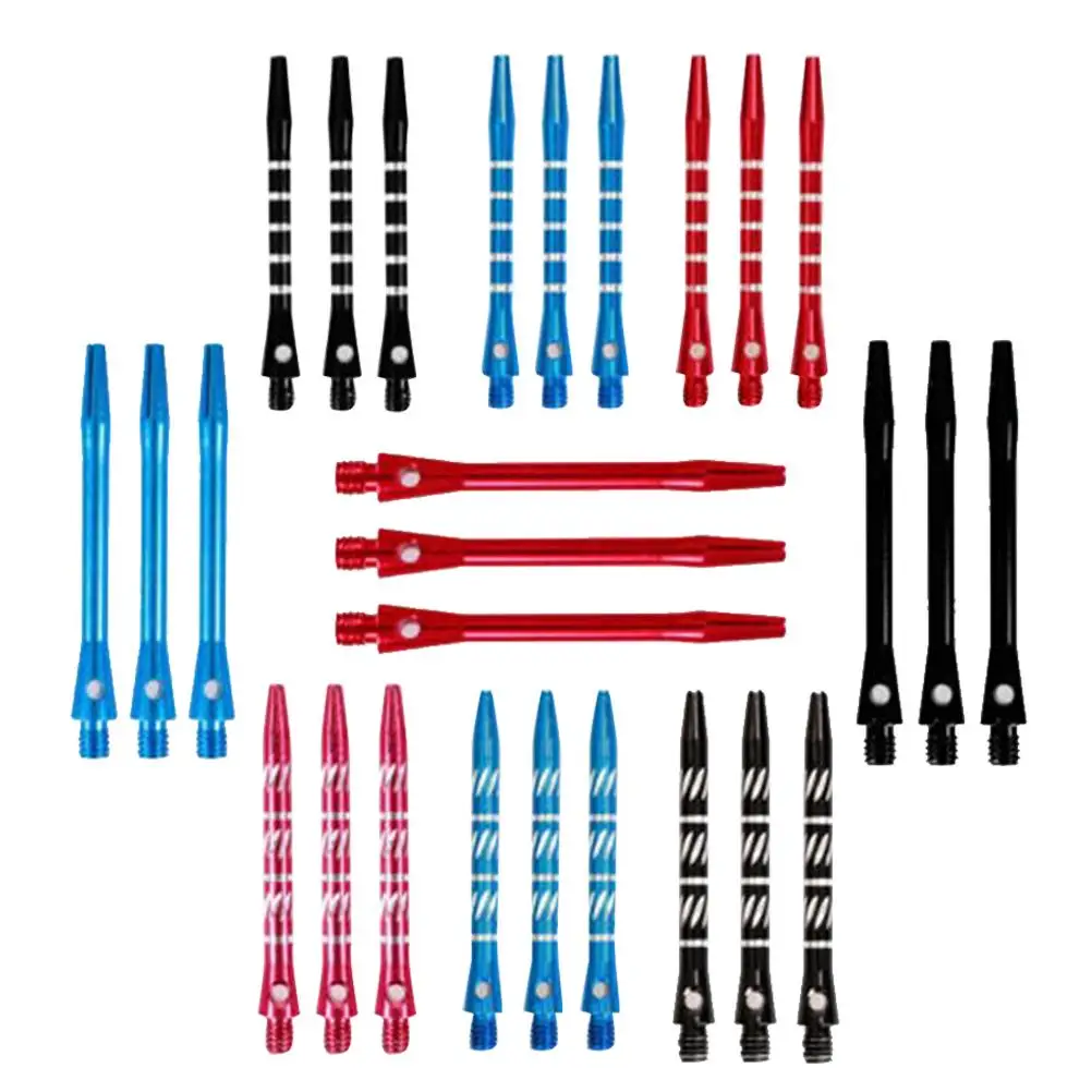 

27 Pcs Aluminum Alloy Shafts Medium 48mm Threads High Quality Accessories Throwing Toy Outdoor Games