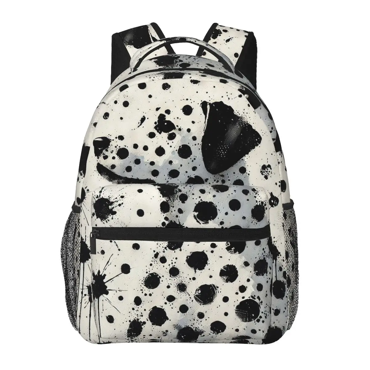 Dalmatian Dreamscape A Splash Of Spots Backpacks Boys Girls Bookbag Children School Bags Cartoon Travel Rucksack Shoulder Bag