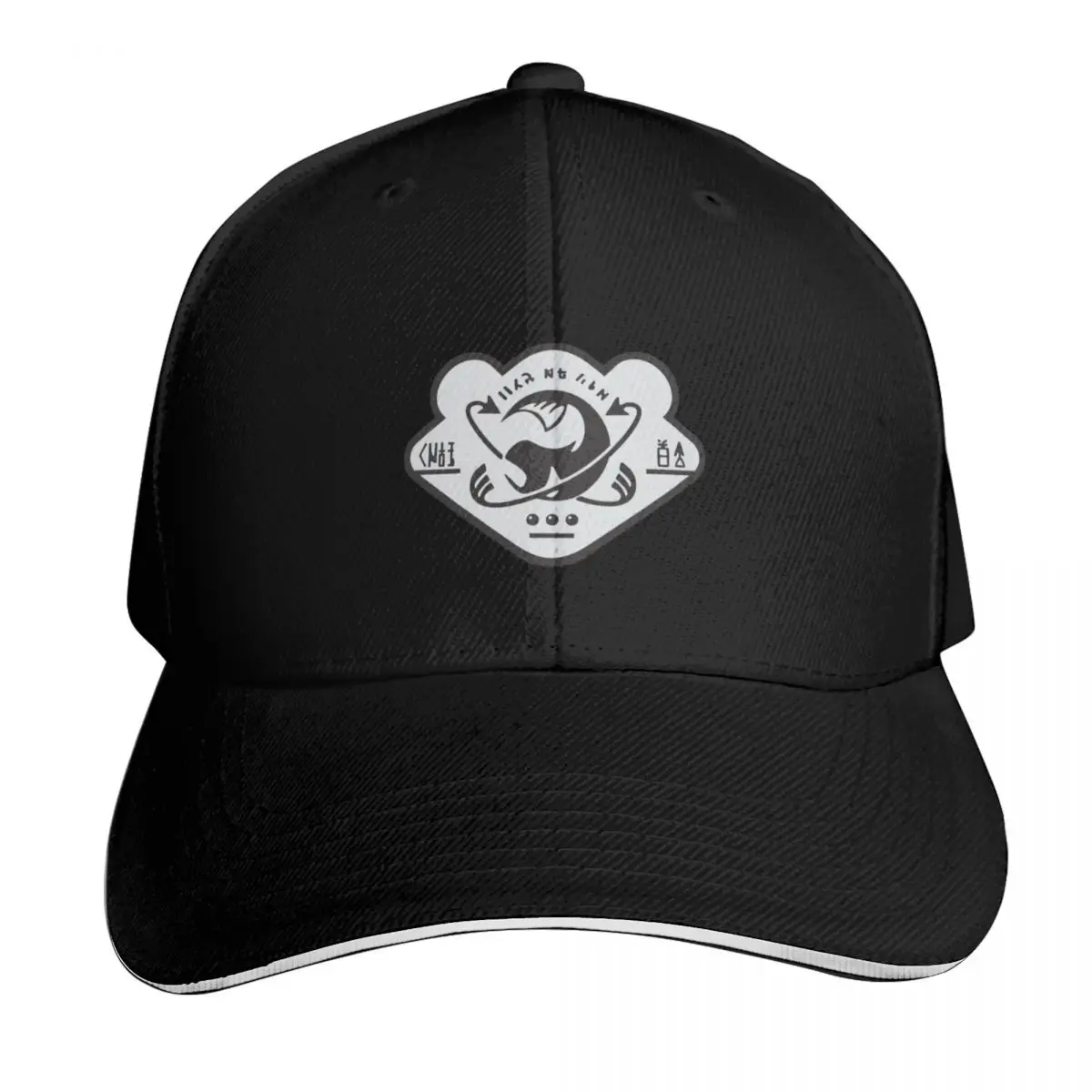 Grizzco Logo - Two Color Essential T-Shirt Baseball Cap Casual Daily Wear Quick Dry Performance Cotton Twill Breathable