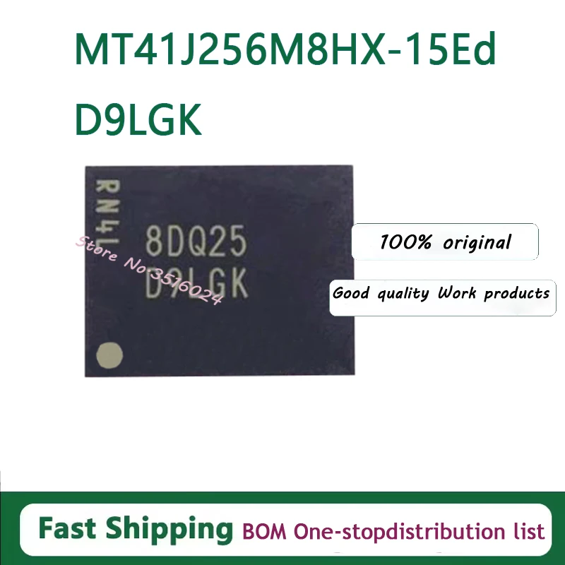 5PCS/lot  MTFC4GACAJCN-1M WT FBGA153 JY976 4GB  MT41J256M8HX-15E:D D9LGK BGA78 K4B8G1646 K4B8G1646D-MYK0 FBGA-96