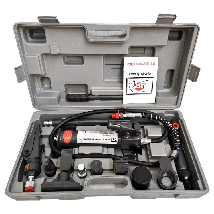 

zxHydraulic Power Jack 4ton Porta Jack With case Repair Body Jack*