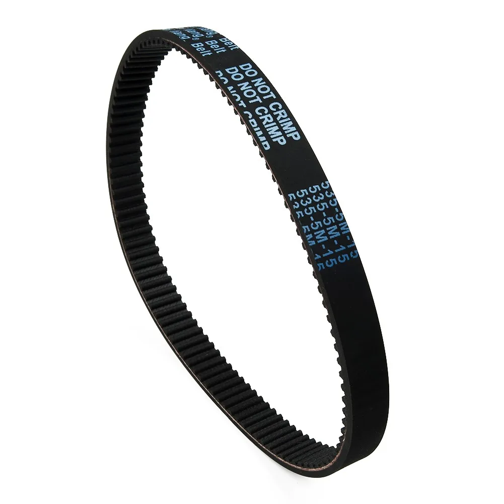 

1pc 535 5M 15 Belt New For Zappy Sunplex Vapor+ Tomb Raider Silicone Timing Belt Electric Car Special Timing Belt E-Bicycle