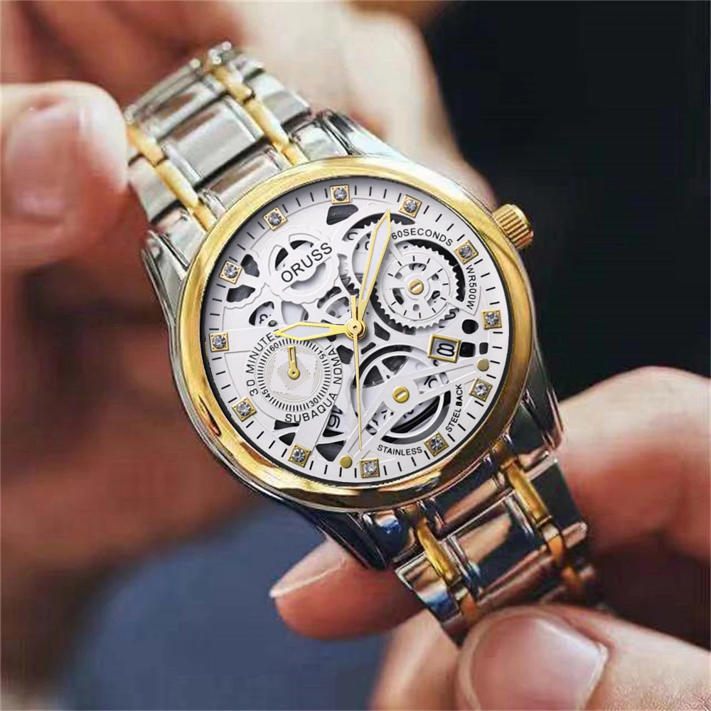 젊은 학생 남성용 시계, 올 매치 패션, 개성 트렌드, 잘 생긴 클래식 신사 레저 비즈니스