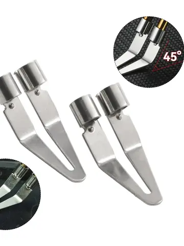 3/10pcs Adjustable Smooth Head Soldering Repair Iron Smooth Head 45 Degree Elbow Design For A Variety Of Welding Tools