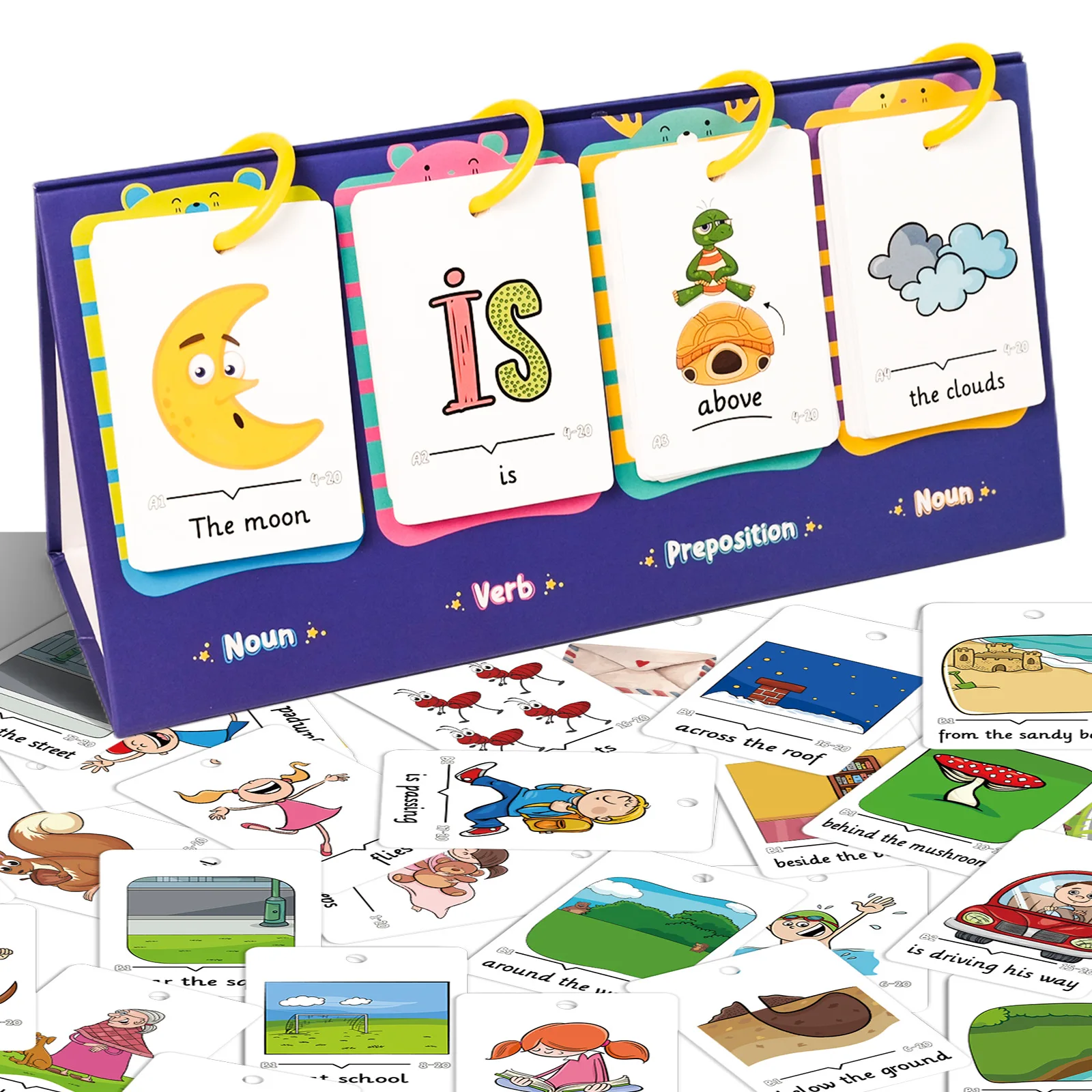 

80 Word Sentence Making Puzzle Thinking Learning Cards Educational Institution Training Desktop Cards Useful Fun Engaging