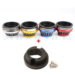 Air Filter 2 Stroke for Pocket Bike 47cc 49cc Engine Carb Carburetor Mini Quad ATV Dirt Bike MiniMoto Go Kart Buggy
