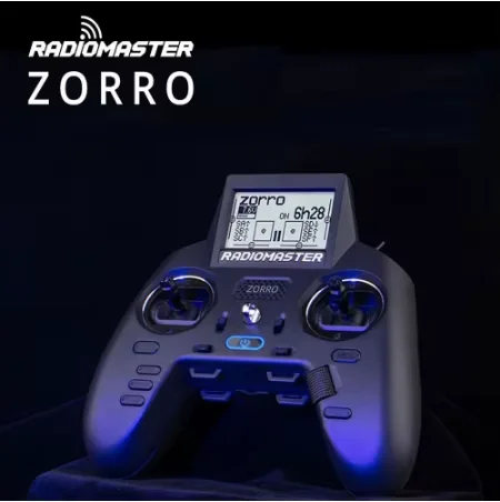 RadioMaster ZORRO CC2500 JP4IN1 Airplane remote control with high frequency Hall Handle Remote Control