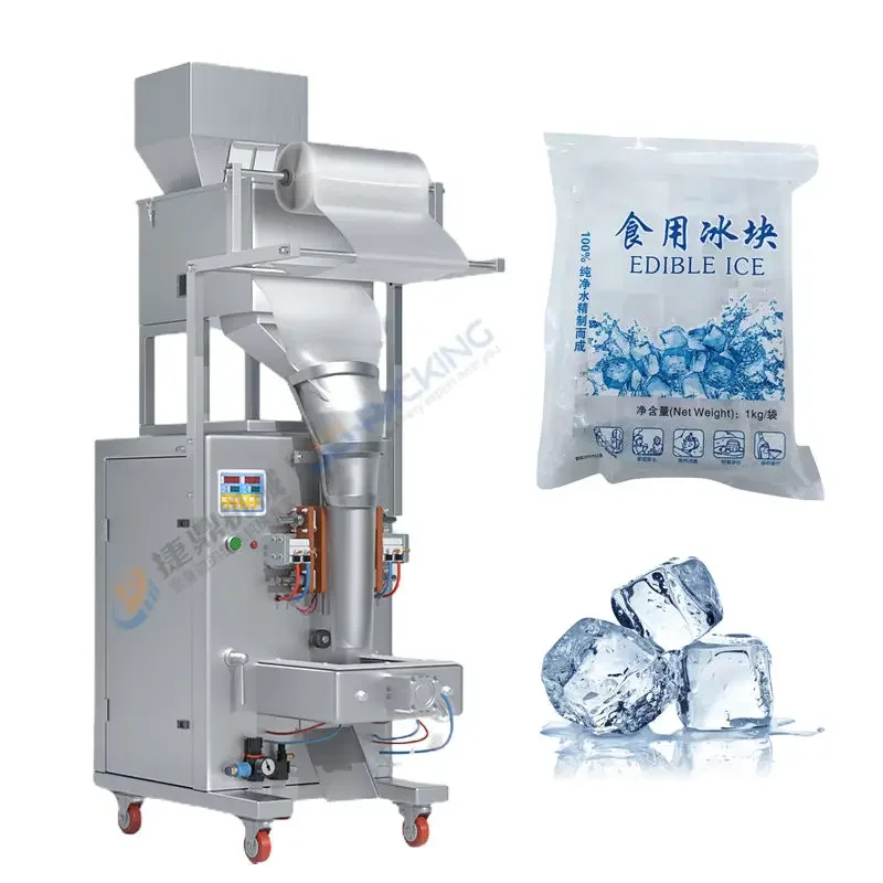 1kg Automatic Ice Cube Ice Block Ice Tube Bags Packaging Packing Machine