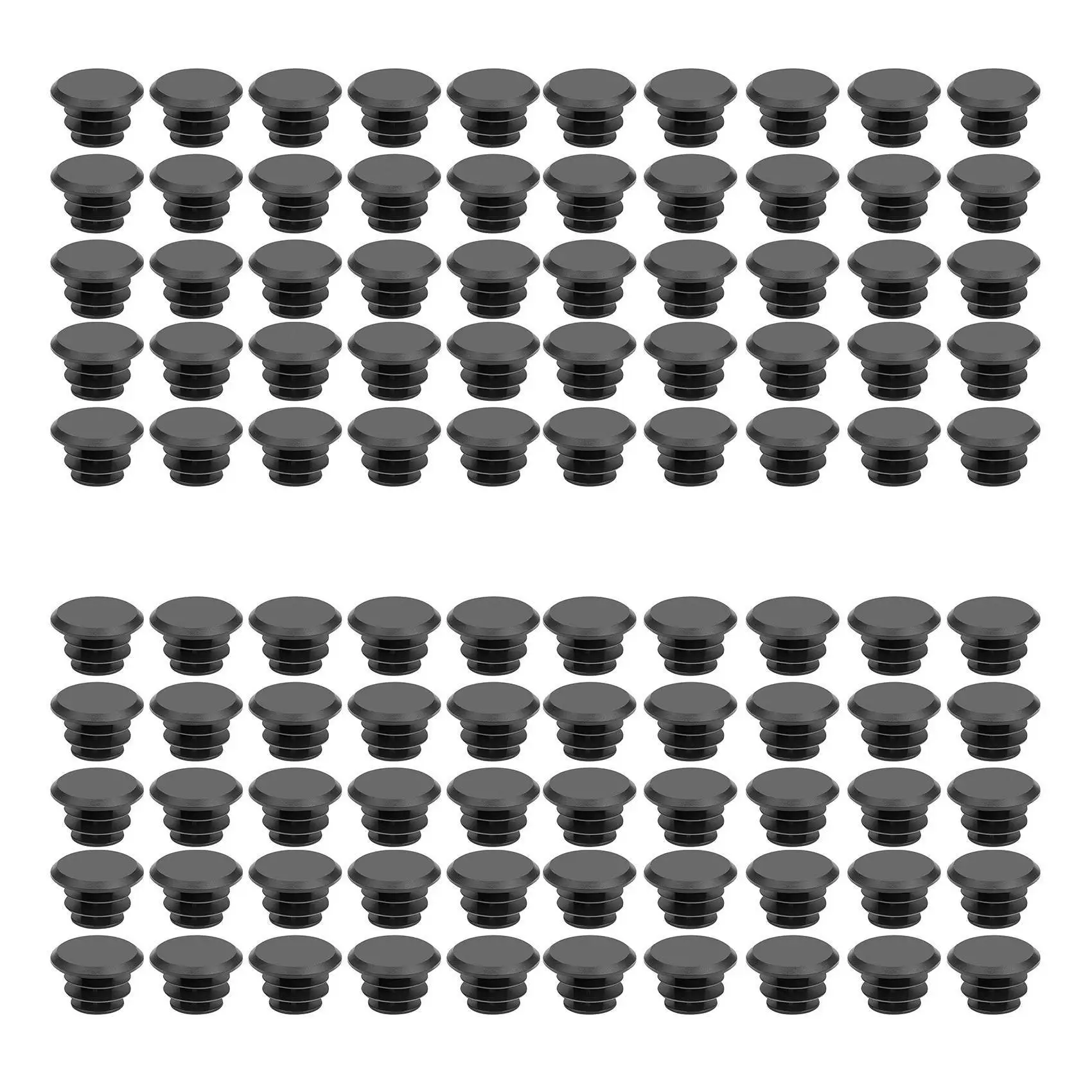 

100 шт., заглушки для руля горного велосипеда, MTB, концевые заглушки для руля шоссейного велосипеда, колпачки для руля, пластиковые заглушки для руля, концевые заглушки