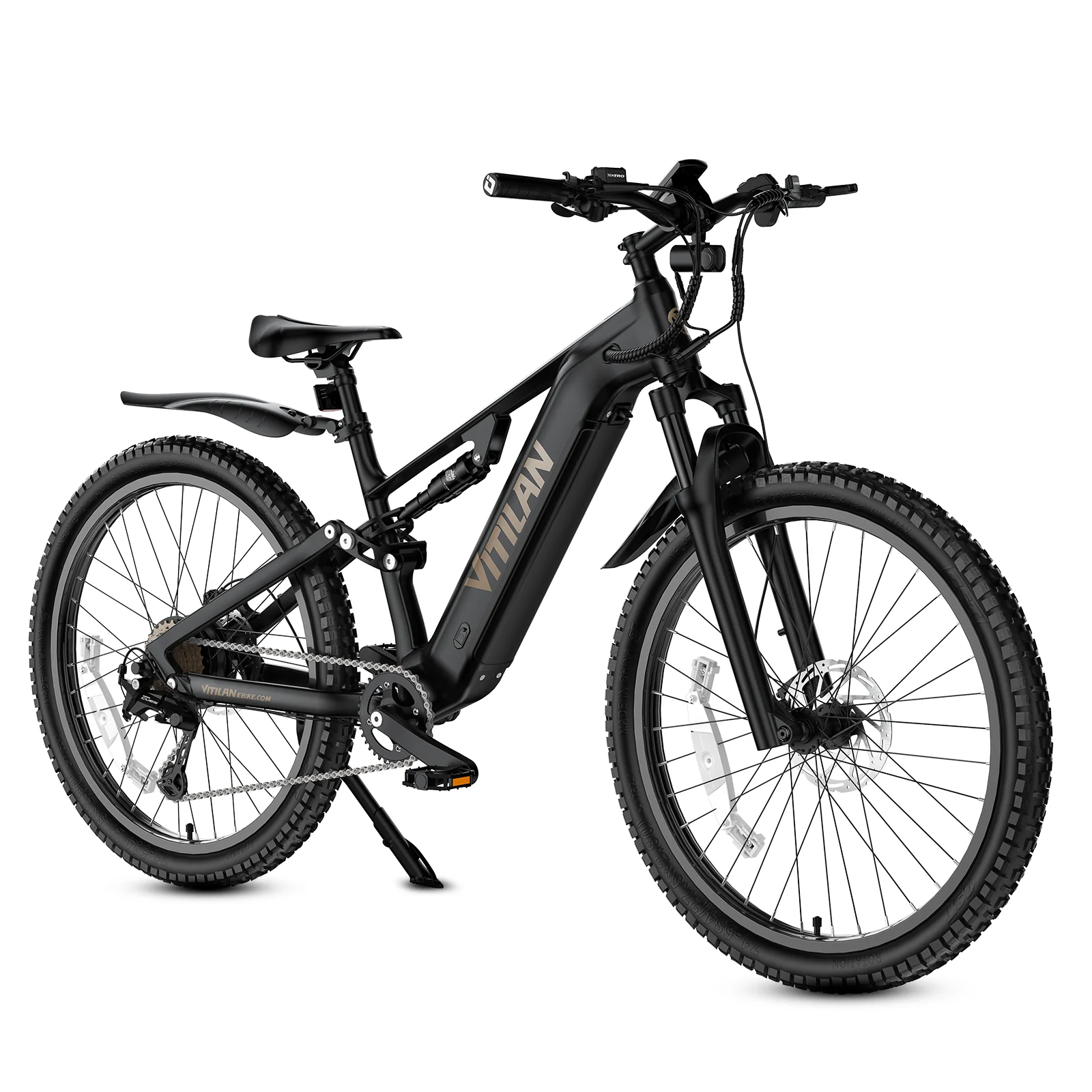 AliExpress NONE ---Adult E-bike 500W ---48V15AH BATTERY   E-Mountain bike City Electric Bike ---VITILAN M5---  27.5" x 2.8" CST Puncture-proof  Tires electric bike