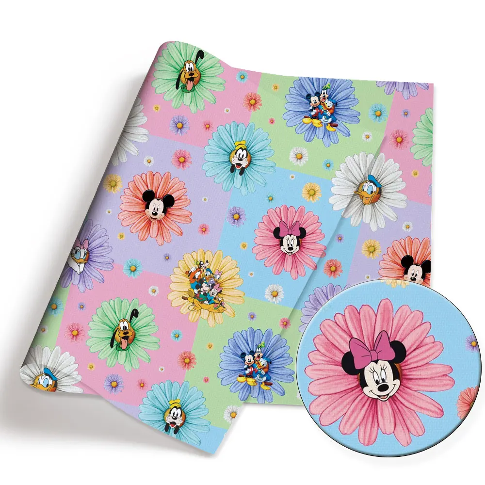 BEAST KINGOM co-branded cartoon 140x50CM fabric cartoon patchwork children's home textile sewing doll skirt curtain girl skirt 1