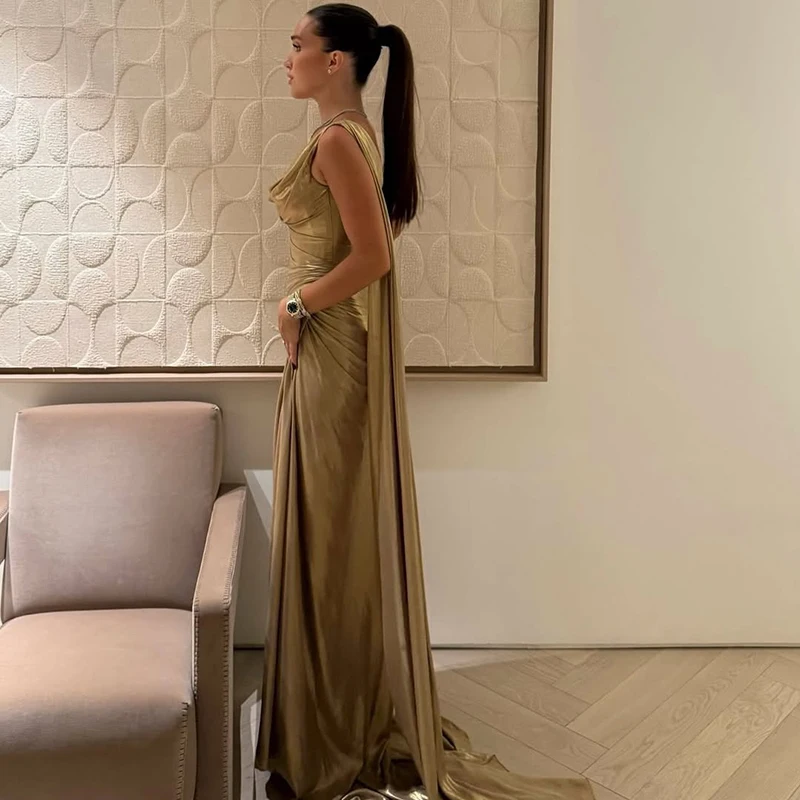Eightree Women Mermaid Evening Dresses One Shoulder Sweetheart Prom Dresses Saudi Arabia Formal Occasion Prom Gowns Customize
