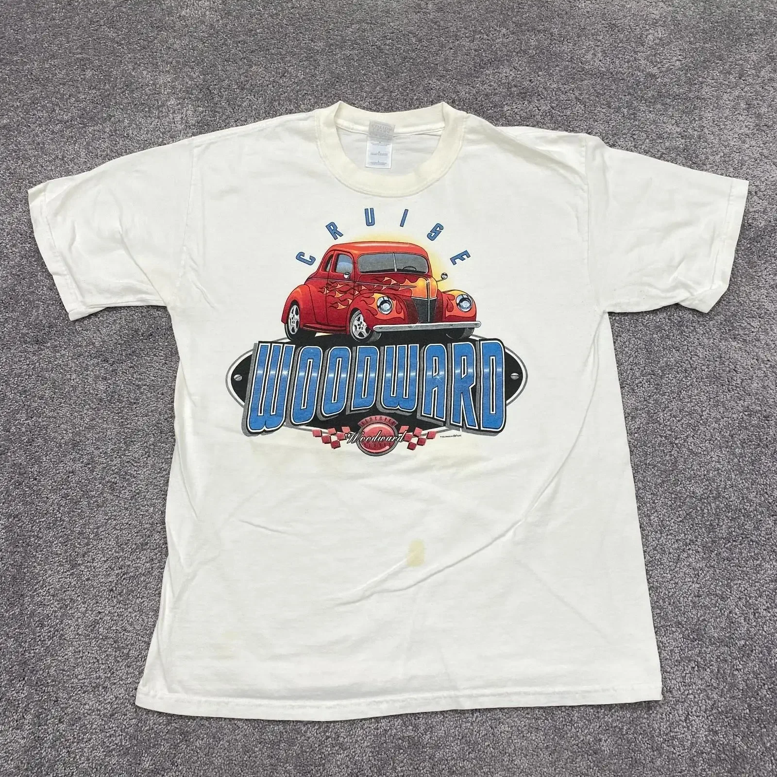 Vintage Woodward Dream Cruise T Shirt Large Celebrate Classic Car Culture In Style vintage Washed Stylish graphic
