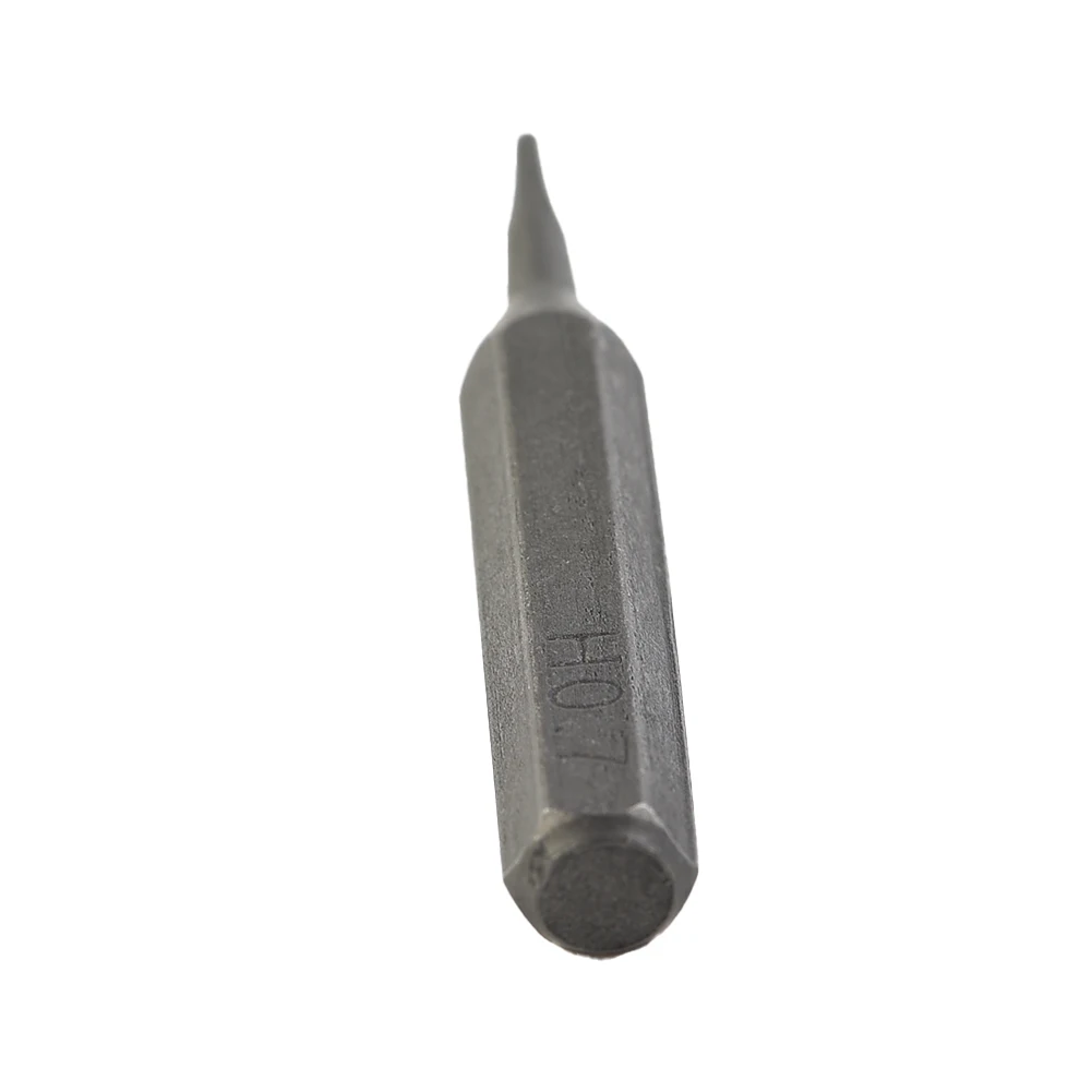 1Pc H4x28mm Hex Screwdriver Bits 4mm Shank H0.7 H0.9 H1.5 For Electric Drill Power Tool Hardware Accessories