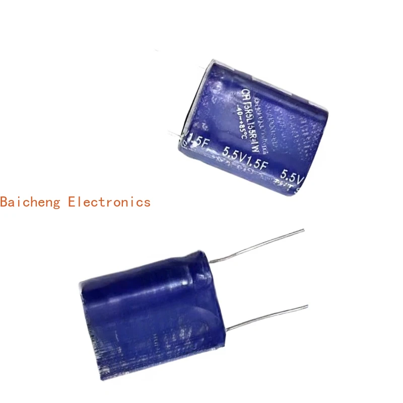 10PCS Original high-temperature resistant CDA 5.5V1.5F volume 16 * 8 * 22MM combination capacitor CHT 5.5V1F 1.5F