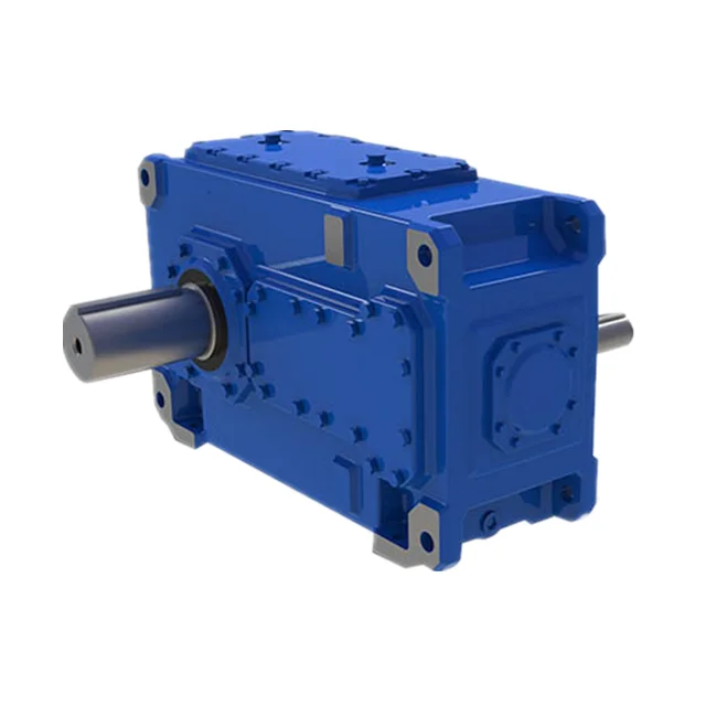 Factory sale HB gearbox parallel shaft industrial H2 helical gear box for mining