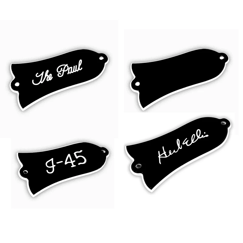 Custom Guitar Parts - For US Gib Electric Guitar LP Standard/Custom 2 Holes Truss Rod Cover Plate