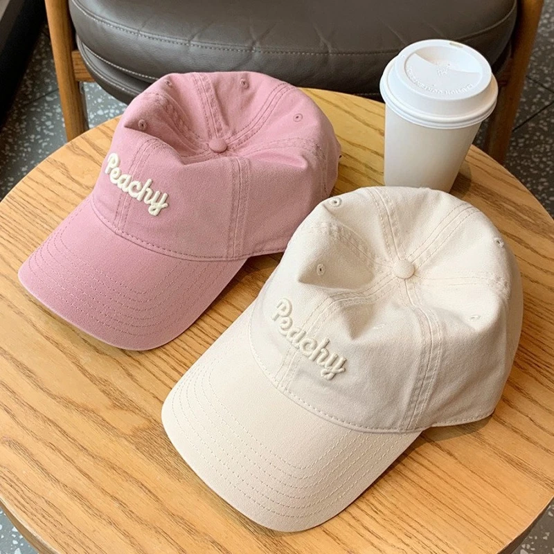 Hat Women's Baseball Cap 2026 New Spring and Summer Sunshade Big Head Circumference Wide Eaves Show Face Small Peaked Cap Men