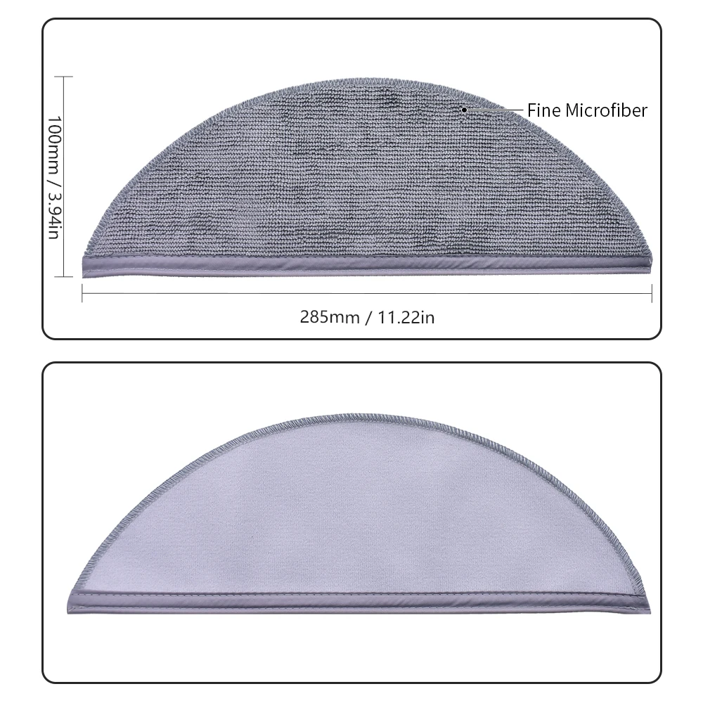 หลักแปรงด้านข้าง HEPA กรองฝุ่น Mop ผ้าใช้งานร่วมกับ XiaoMi Mijia Lydsto R1 R1A S1อุปกรณ์เสริมเครื่องดูดฝุ่นอะไหล่