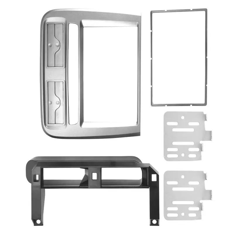 【Price Drop !!】-2 Din Car Radio Fascia Fit For Fiat Grand Punto 2005-2009 Left Wheel Dash Mounting Installation Trim Frame Stere