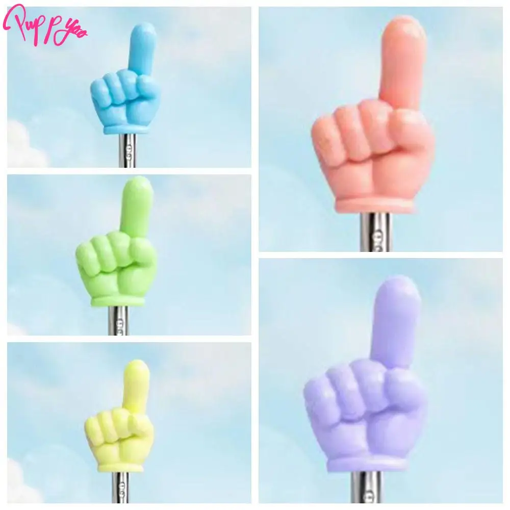 Telescopic Reading Guide Pointer Finger Shape Anti-slip Teaching Pointer Stick Retractable Mini