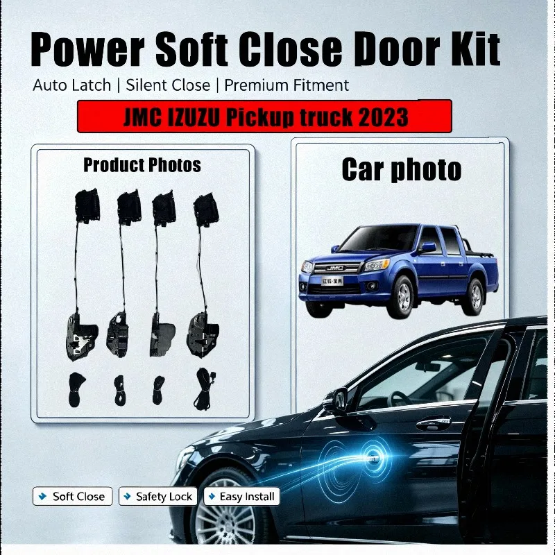 Xcar for JMC IZUZU Pickup truck 2023 Car OEM Automatic Soft Close Door Electric Suction Kit Auto Power Closing