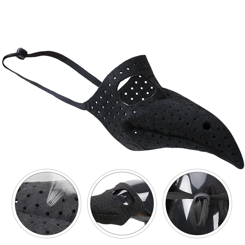 

Halloween Plague Costume For Small Cat Anti-Barking Adjustable Strap Durable Dog Muzzle Pet Mouth Cover Halloween