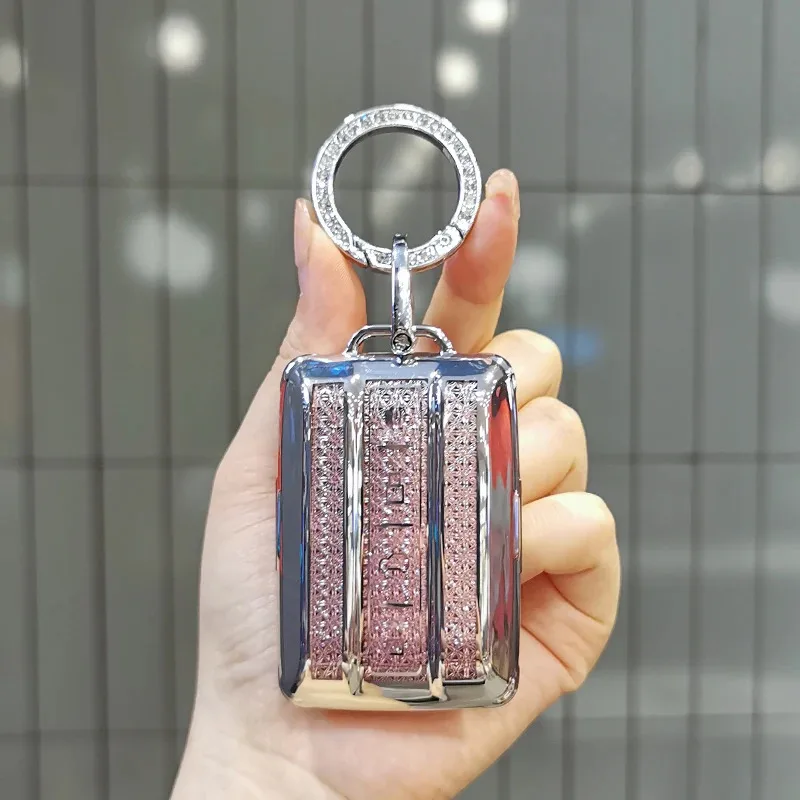 مناسب لحافظة مفاتيح Tank 300 700 500 400hi4t غطاء مفتاح غلاف مفتاح سلسلة مفاتيح 2024 حقيبة مشبك