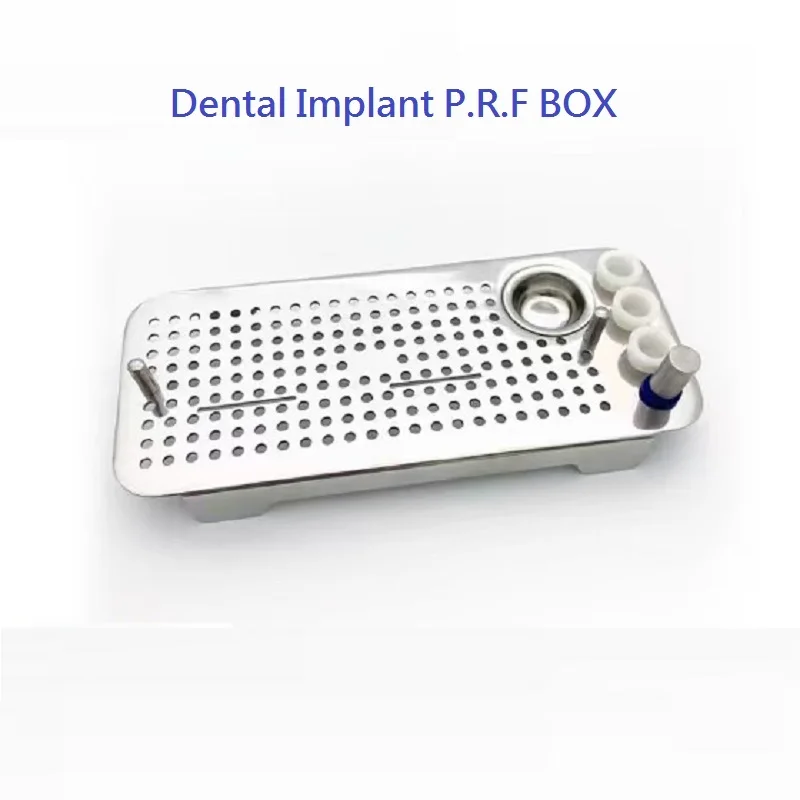 Tandheelkundige Implantaat Prf & Cgf Box Rvs Plaat Rijke Fibrine Box Implantaat Chirurgie Membraan Kit Grf Box Tandarts Instrument