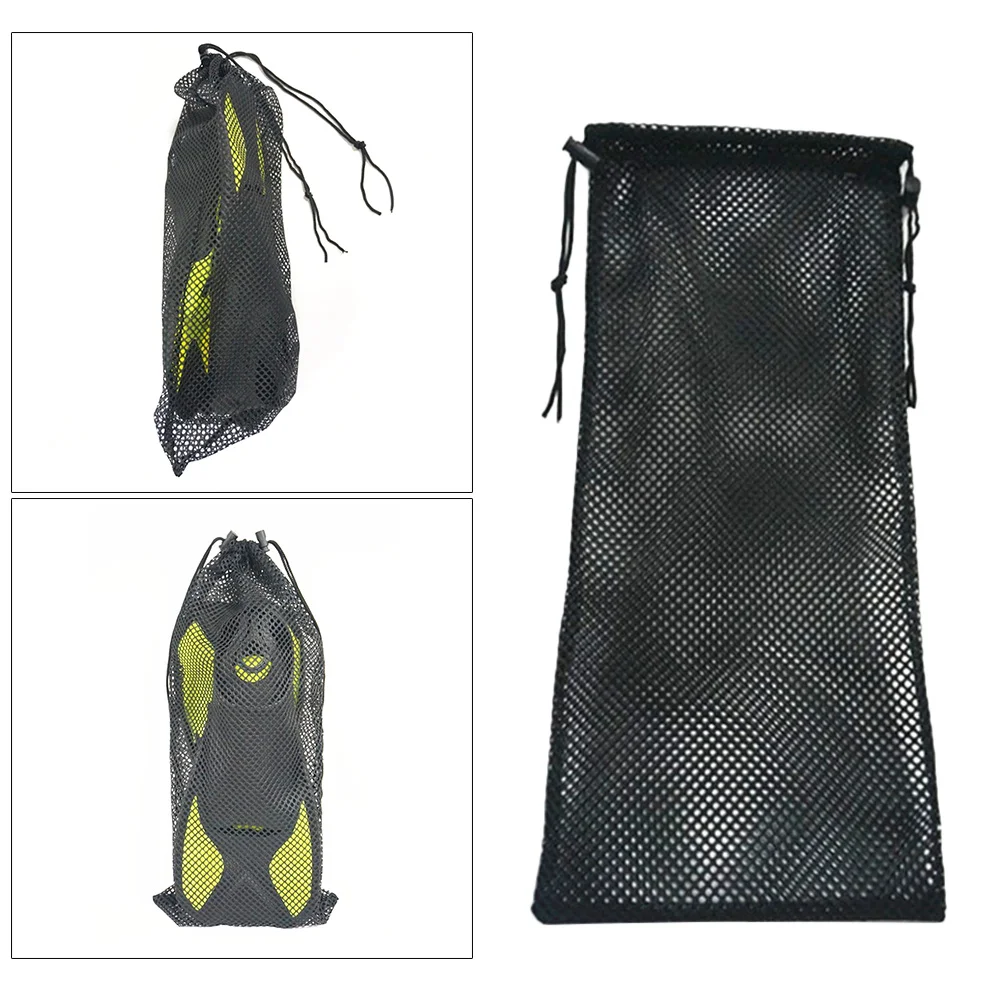 

Snorkeling Mesh Bag Nylon Waterproof For Diving Equipment Quick Dry Tote Bundle Pocket Ankle Flippers Gear Organizer Water