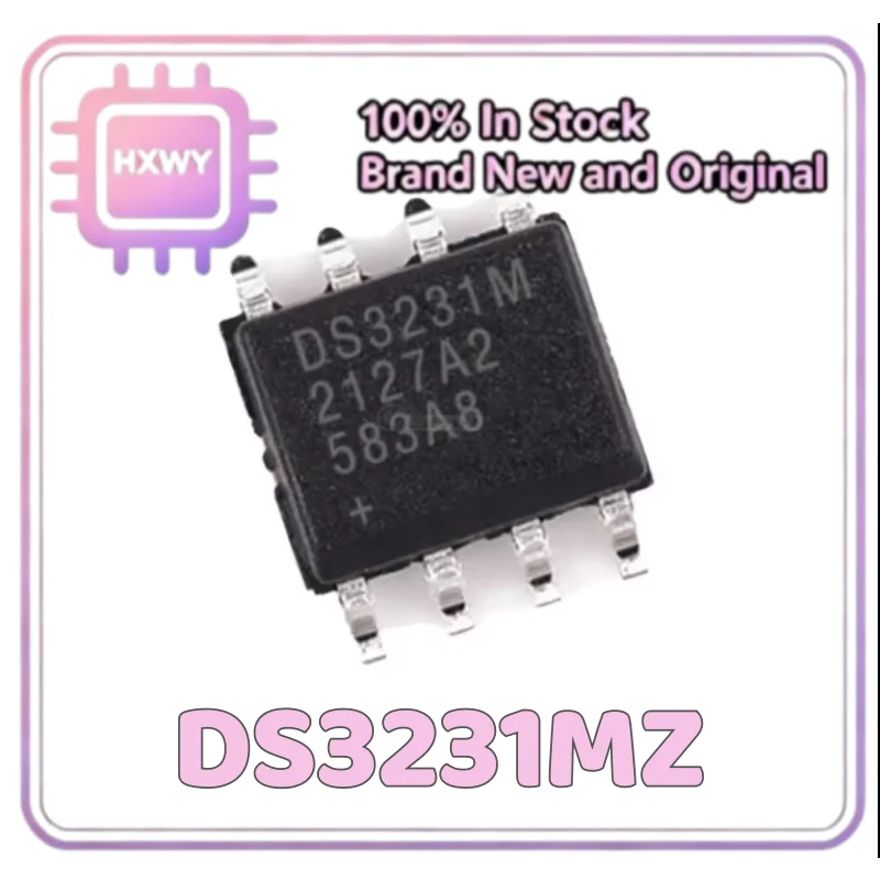 (5/20 Pieces) DS3231MZ DS3231M SOP-8 Real-Time Clock Chip New Electronic Parts Fast Delivery High Quality In Stock