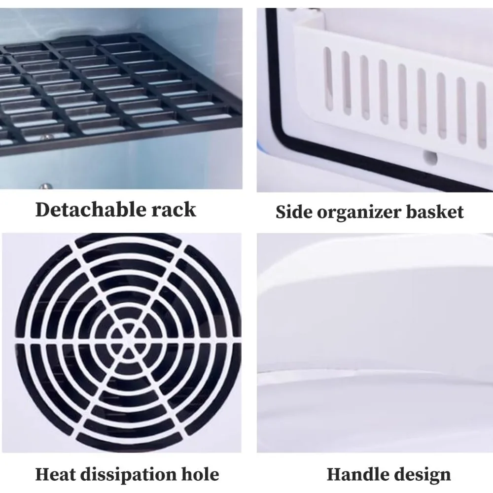 Mini dispositivo di raffreddamento e scaldino portatile Piccolo porta singola compatto Zodiaco freddo Negozio di bevande, alimenti, cosmetici, dormitorio, WC, dormitorio