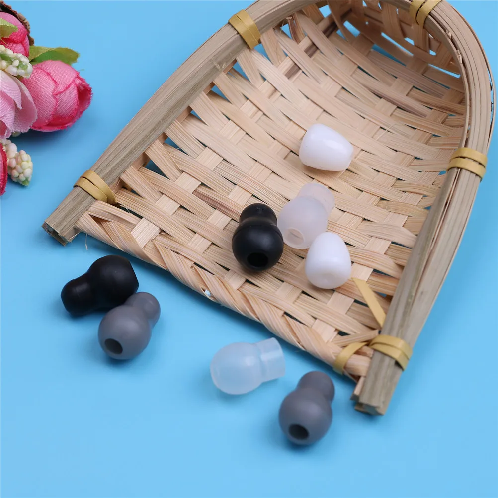 10Pcs Silicone Stethoscope Ear Tips for Littmann, Soft Reusable Earpiece Plugs