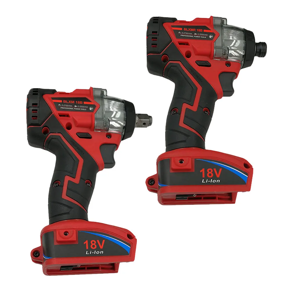 

Use for Milwaukee M18 18V Lithium Battery Trechargeable Brushless Impact Wrench Screwdriver Electric Power Tool