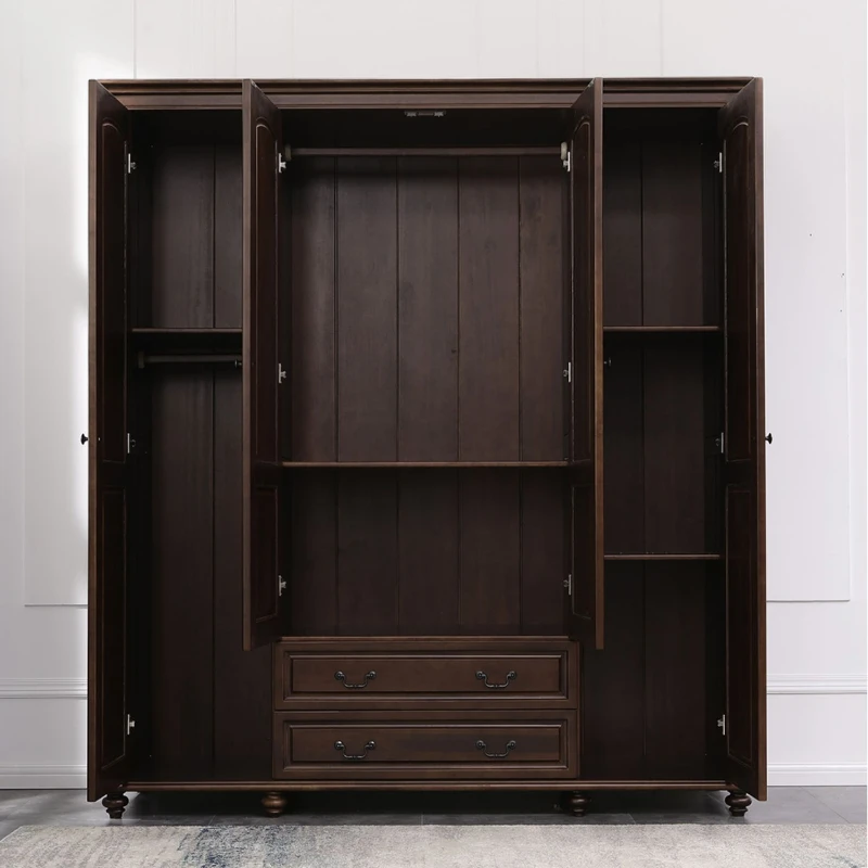 Bedroom Furniture Set Closets Living Room Cabinet Cheap Bedrooms Wardrobes Assembly Closet For Clothes Storage Wooden Cabinets