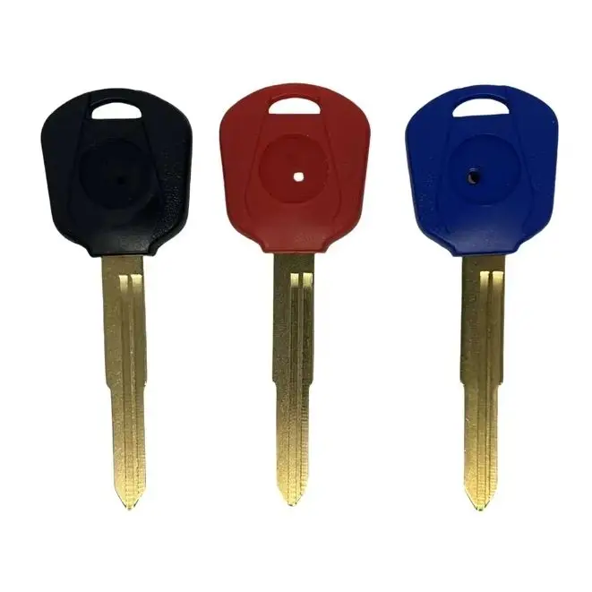 Motorcycle Key Chip Detachable for Honda CB400/750/900 CBR600/1000/1100/1300 F4/I/F5 Uncut Keys Installation Available