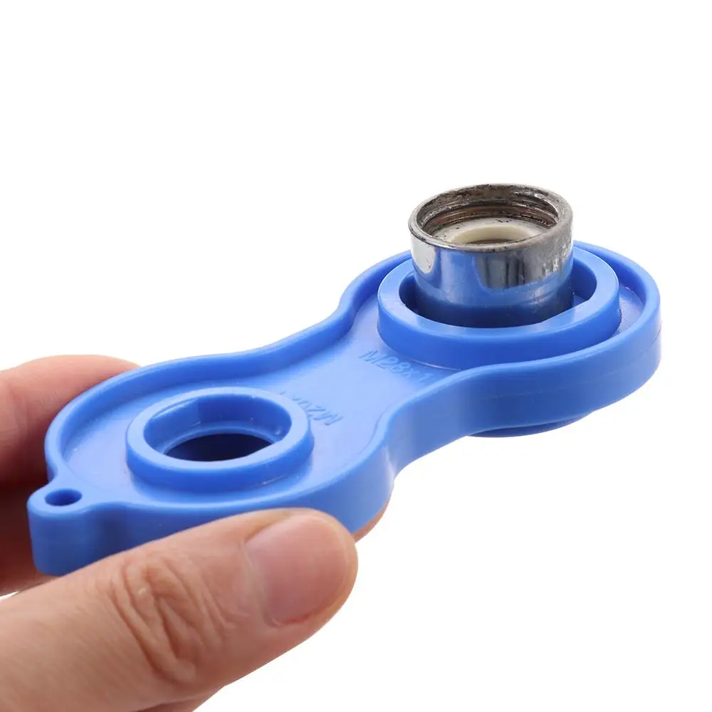 Faucet Aerator Detached Install Spanner Universal Plastic Splash Filter Blue Orange Faucet Repair Spanner Hand Tool Accessories