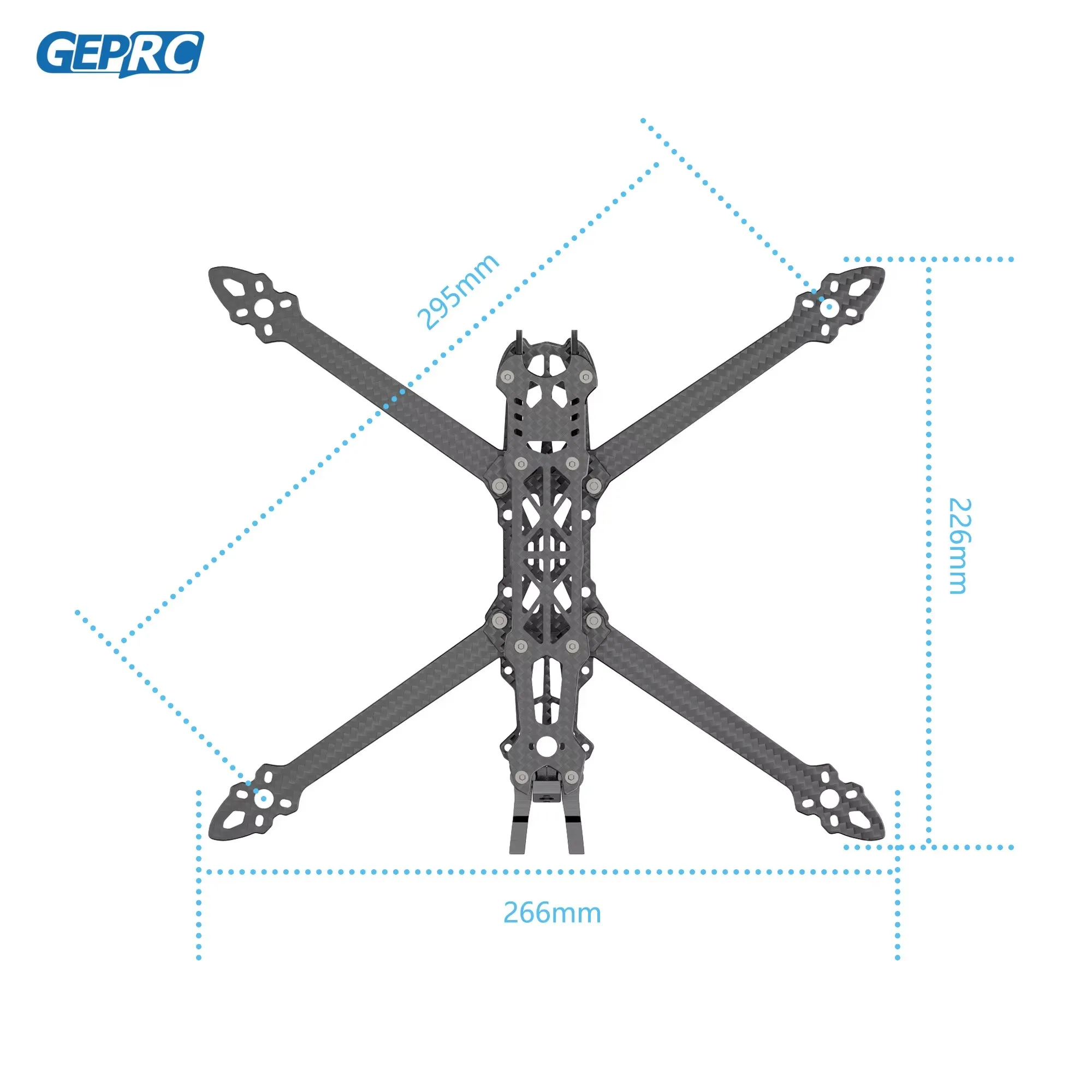 GEPRC GEP-Mark4-7 Rahmen 7 Zoll Teile Propeller Zubehör Basis Quadcopter FPV Freestyle RC Racing Drone Langstreckenflug