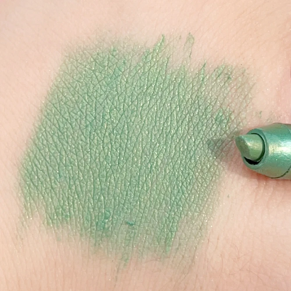 Wodoodporny, długotrwały eyeliner w kredce z brokatem o wysokiej pigmentacji Nie blaknący kolor Niebieski Zielony Brązowy Kolorowy Gładki cień do powiek w sztyfcie