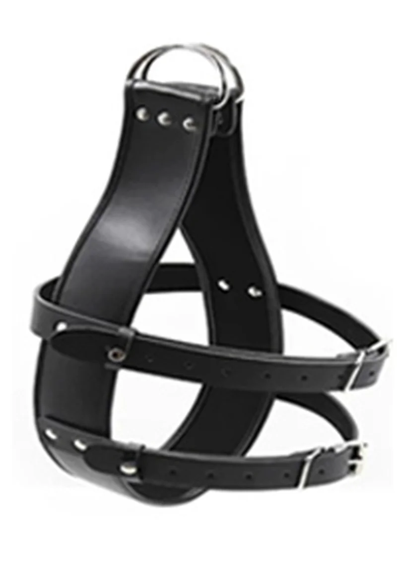 HotX PU Head Suspension Harness  Head Hood Adult Games BDSM Bondage Restraint Hanging Bondage Set for Couple