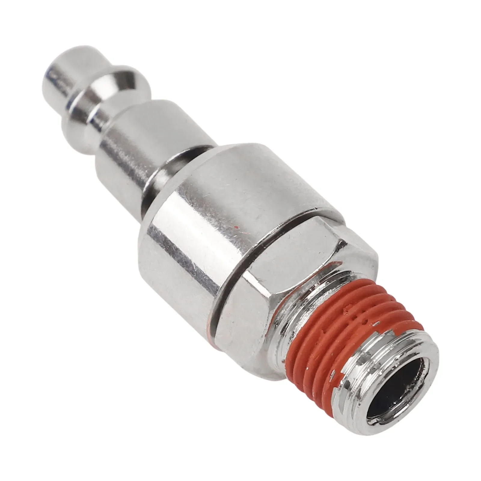 2Pcs Reliable And Sturdy 1/4 Inch NPT Pneumatic Quick Connectors Designed With A Full Range Ball Head Rotation