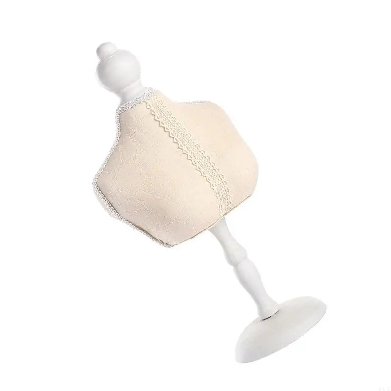  Practical Sturdy Lint Jewelry Bust Stand Small Necklace Display Holder Jewelry Accessory for Trade Show Exhibits