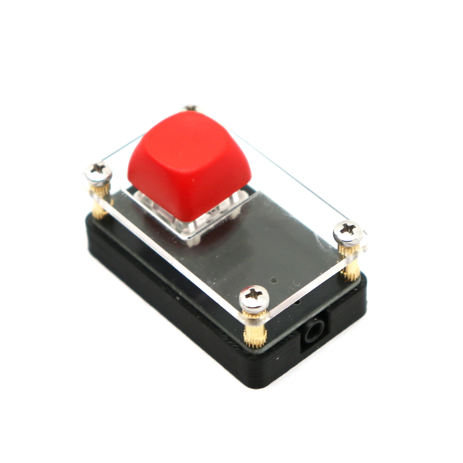 Ham Radio CW Key Portable Amateur Radio Communication Telegraph Key Mechanical Shaft Key for Morse Code Training Practice