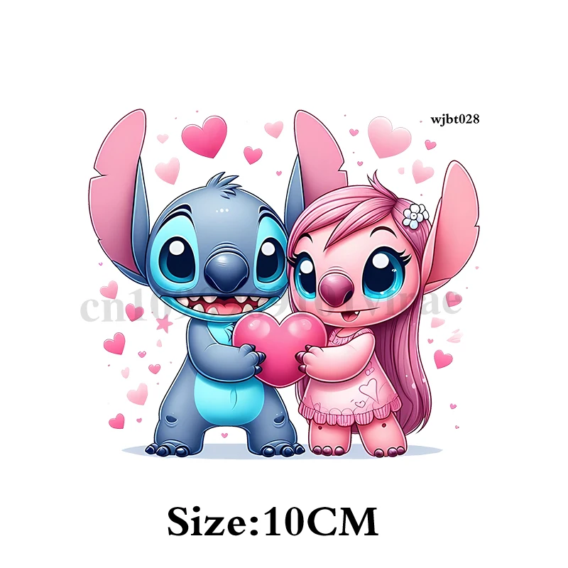 Stitch UV DTF Transfer สติกเกอร์สําหรับขวดน้ําถ้วยน้ํา Kawaii Stitch Disney Transfer SelfAdhesive DIY UV Transfer สติกเกอร์